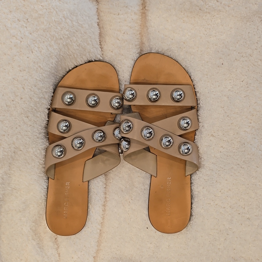 Marc Fisher Studded Sandals - image 3